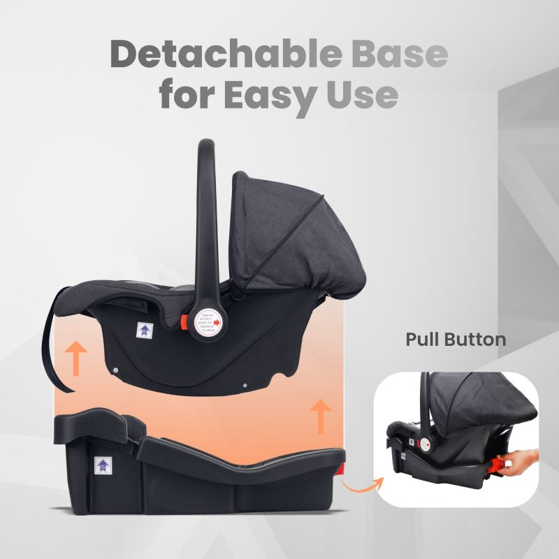 R for Rabbit Carry Cot Cum Car Seat