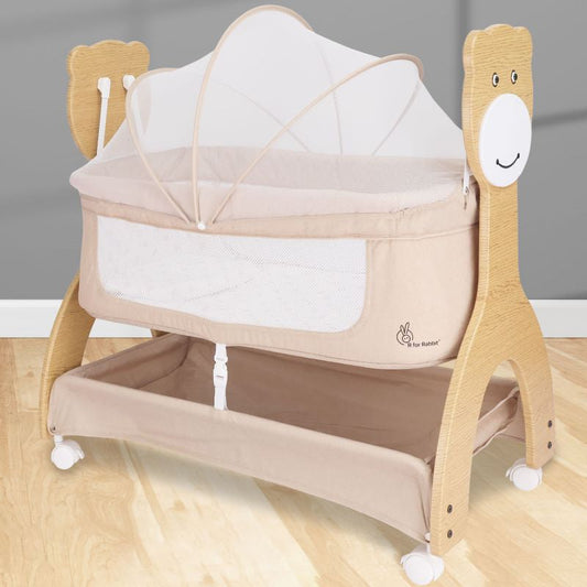 Lullabies Woodsy Manual Baby Cradle